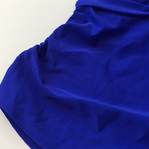 ATHLETA Tara Halter Tanked 32B/C Purple Blue ATHLETA Tankini new ATHLETA - Picture 4 of 8